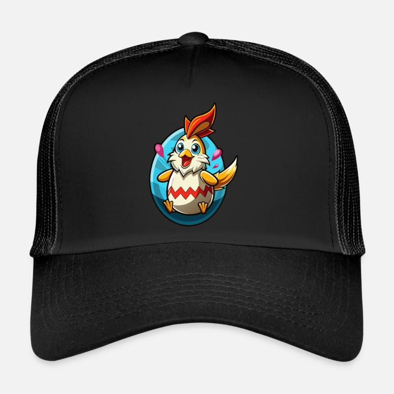 Happy Easter - Easter Chicken - Easter Egg - Gift Trucker Cap