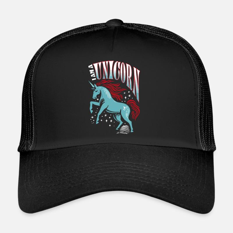Je suis une licorne - Einhorn Casquette trucker 
