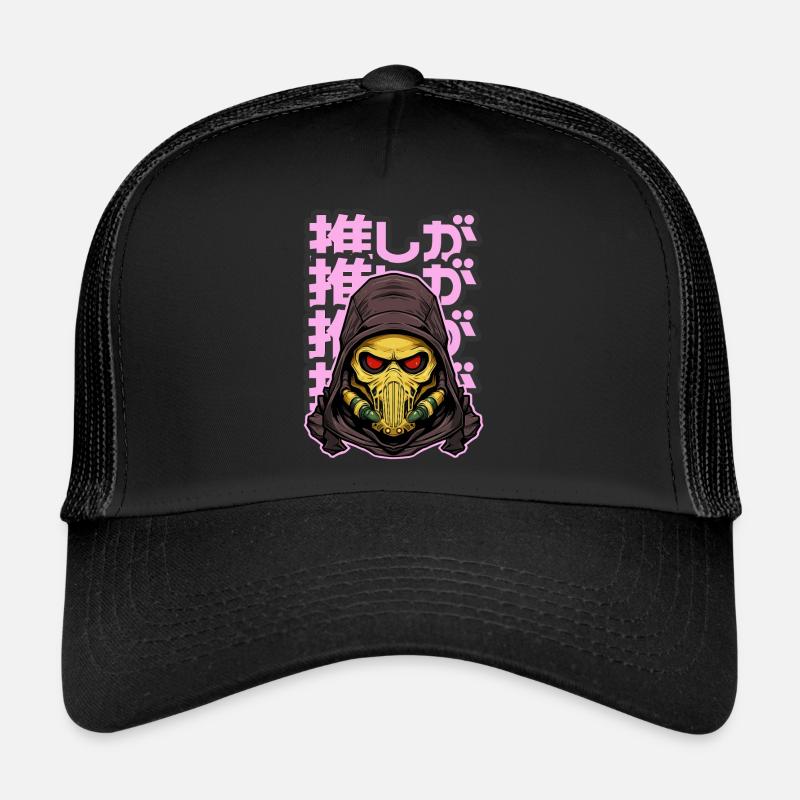 AFFRONTEZ LA TEMPÊTE ! - Casquette trucker - noir/noir