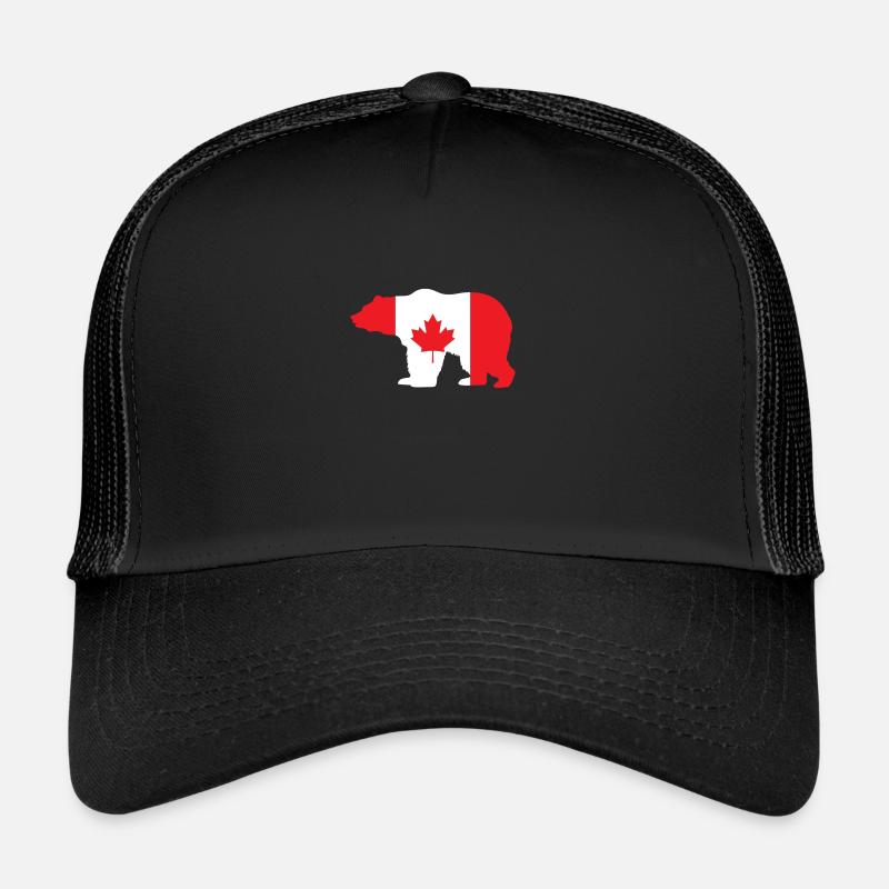 Canada bear Trucker Cap