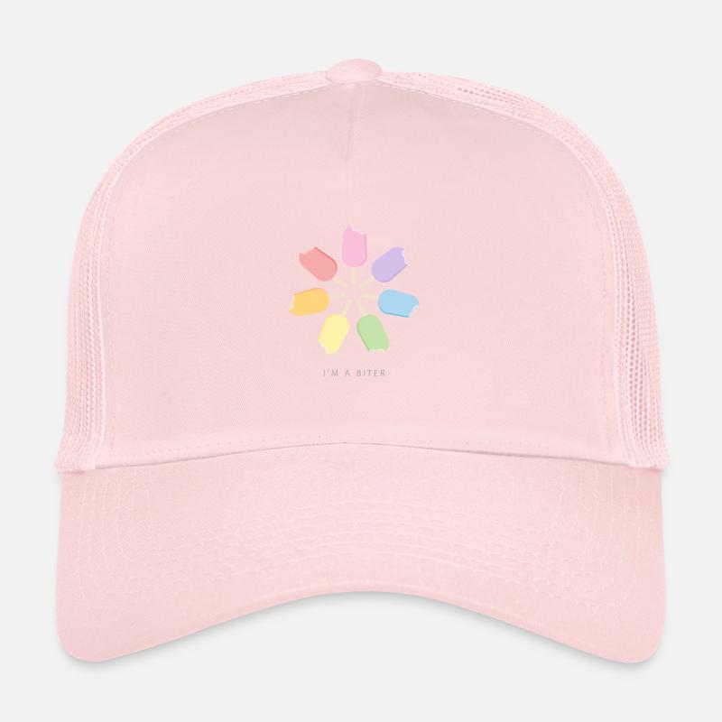 I'm a Biter Eis am Stiel Regenbogen Trucker Cap