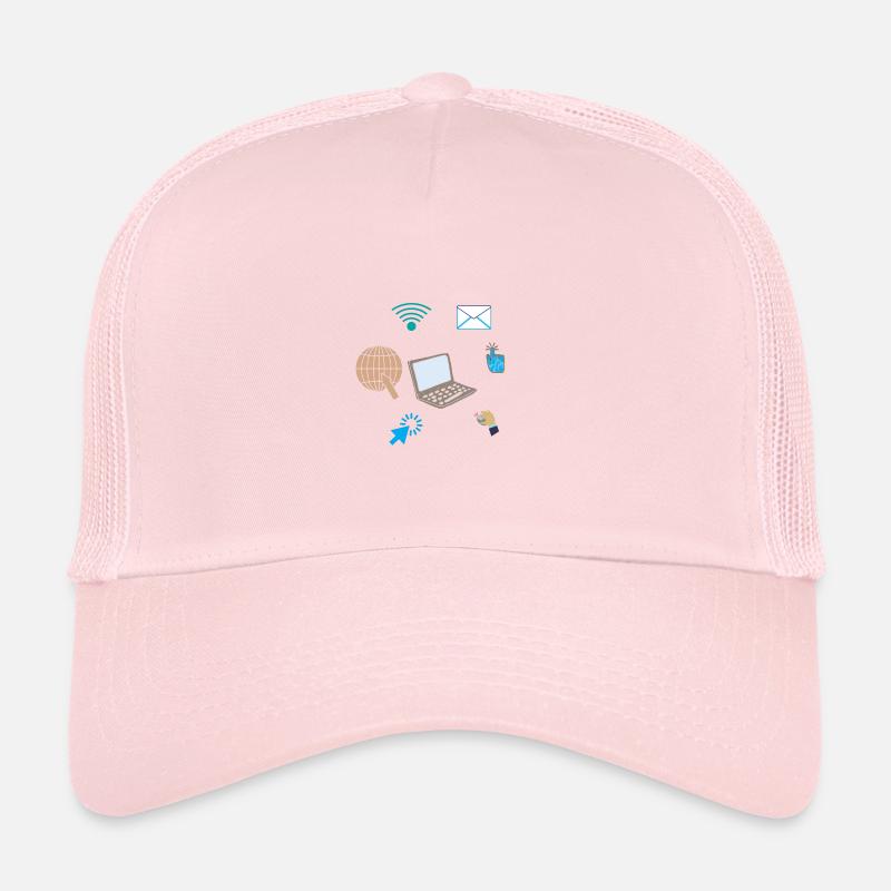 ORDINATEUR CONNECTE Casquette trucker 
