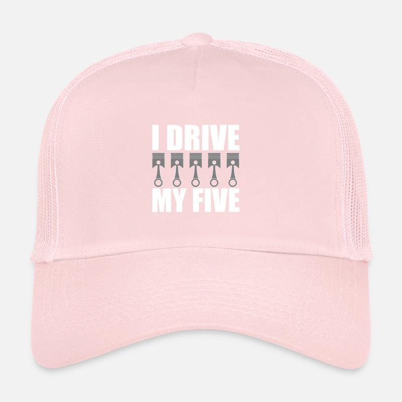 5 cylinders Trucker Cap
