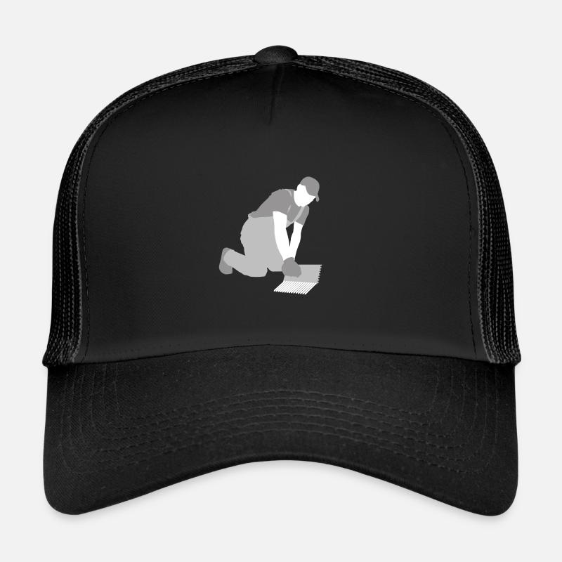 Tiler tile work Trucker Cap