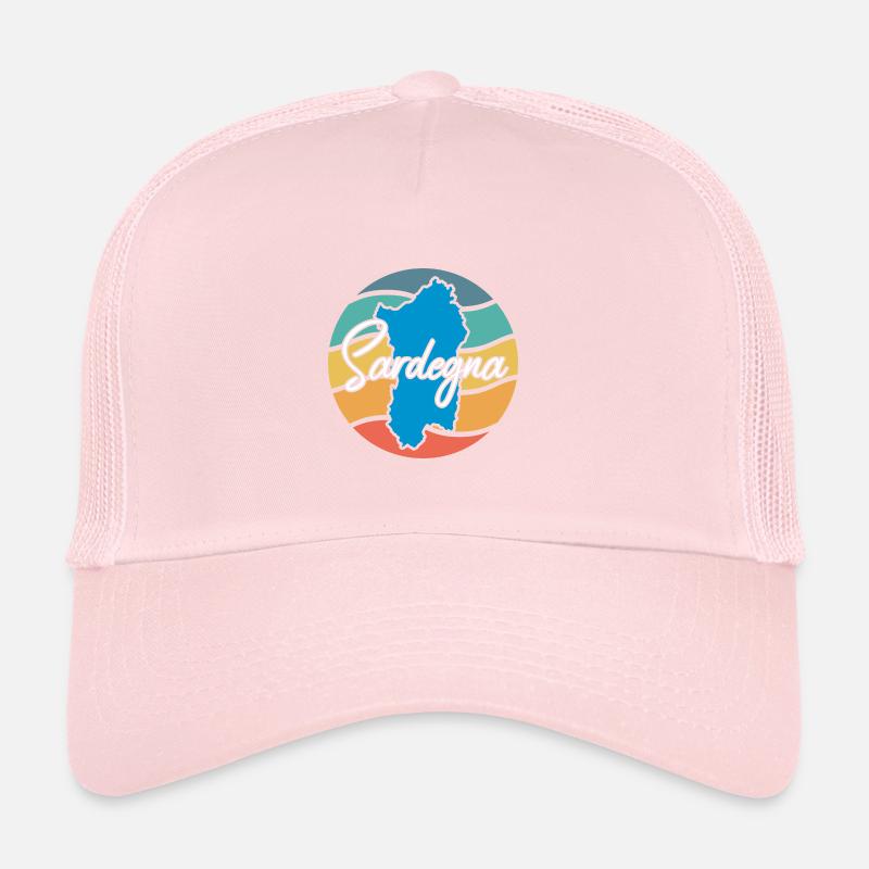 Sardinia Retro Trucker Cap