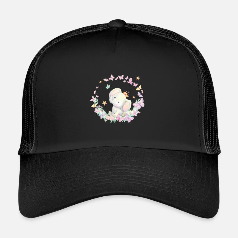 Doux éléphant bébé Casquette trucker 