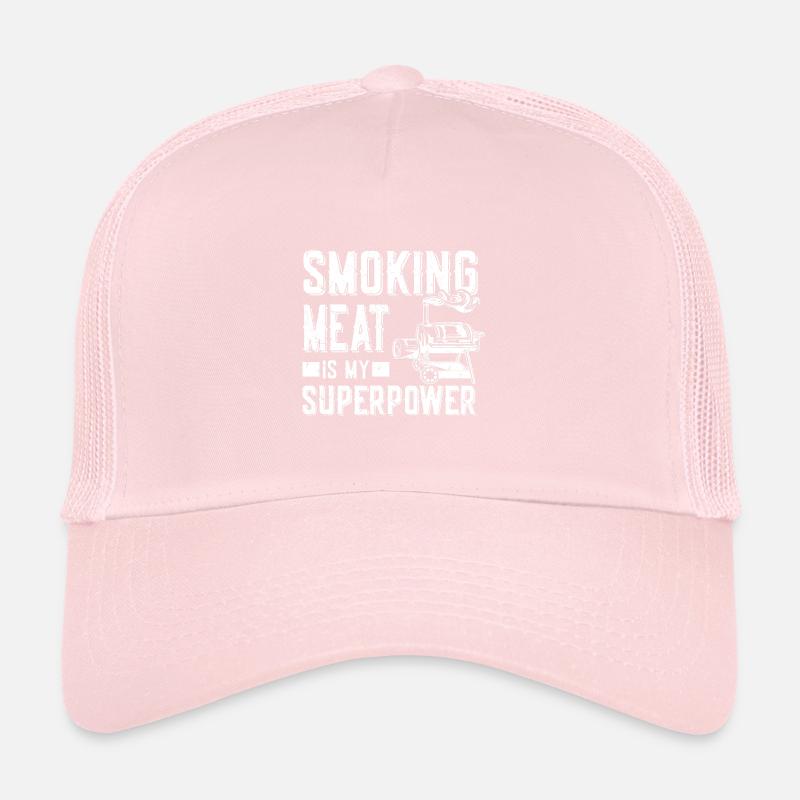 Meat Smoker Trucker Cap