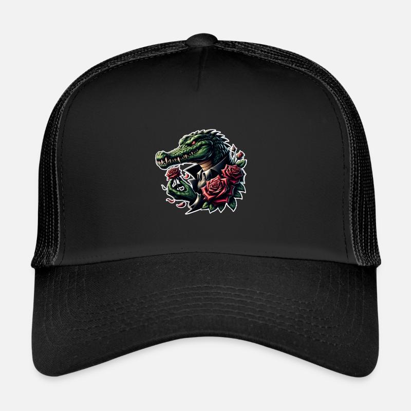 Crocodile Trucker Cap