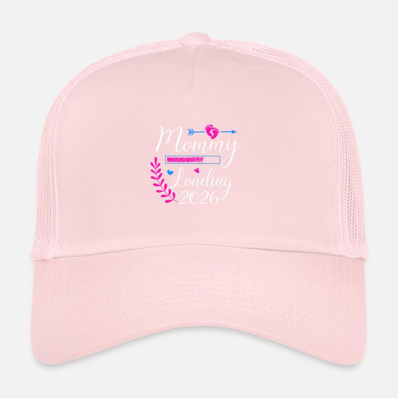 Mommy Loading Annonce de grossesse 2026 Casquette trucker 