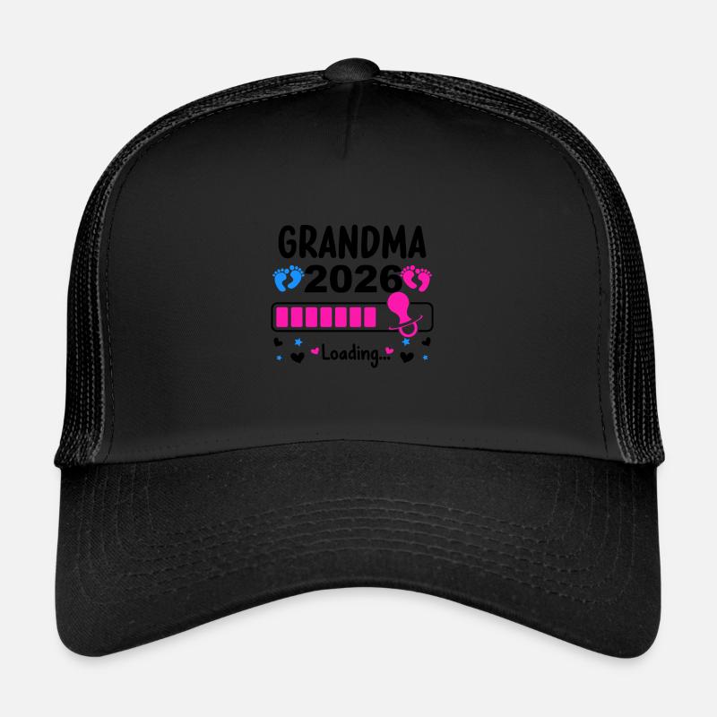 Grand-mère 2026 est attendue Casquette trucker 