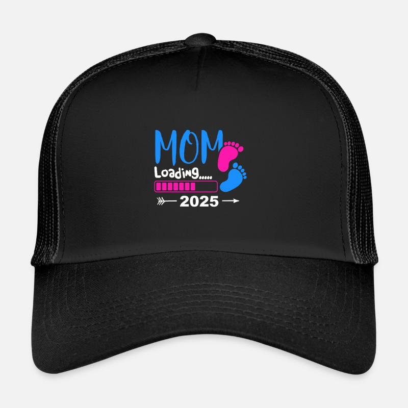 Mom 2025 loading, Ich werde 2025 Mutter Trucker Cap