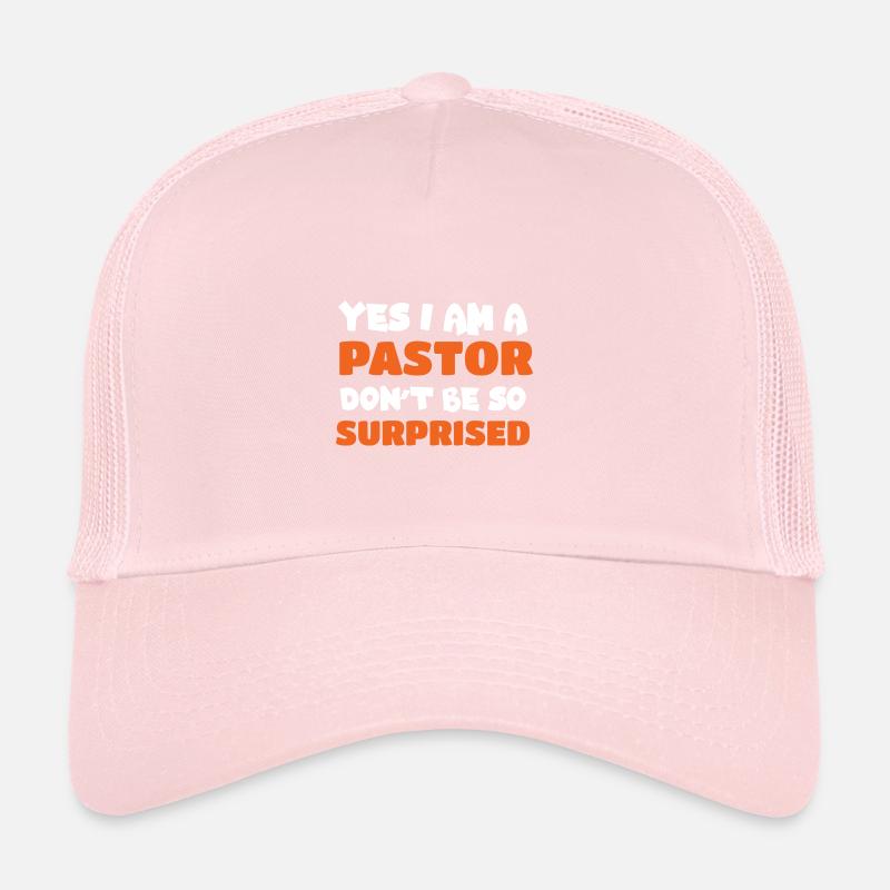 Ouais je suis un pasteur 2 Casquette trucker 