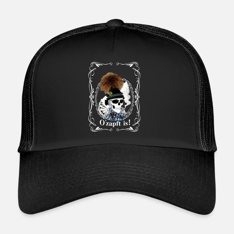 Bayern skull Trucker Cap