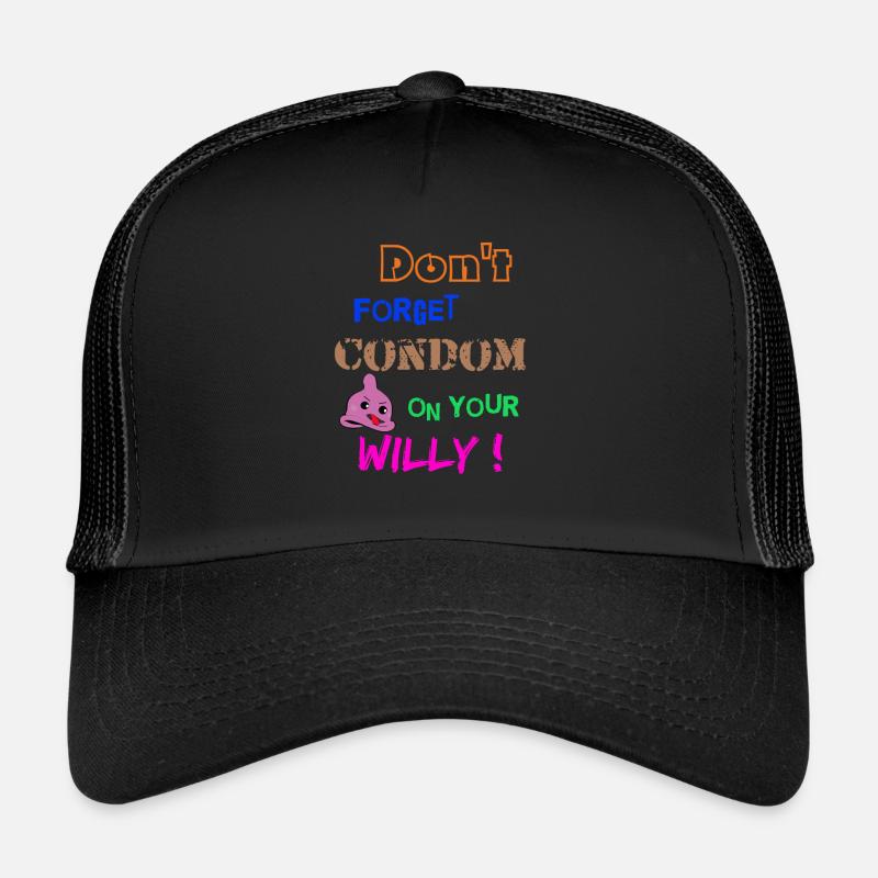 Condom Trucker Cap