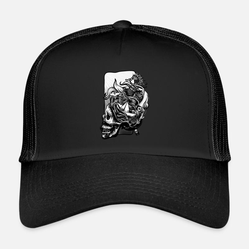 Ozean Gehirn Trucker Cap