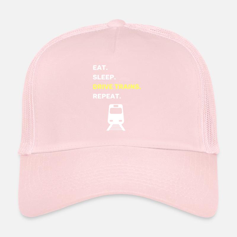 Train leader train funny saying Trucker Cap