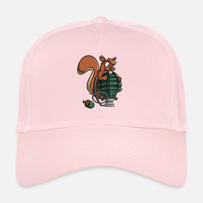 Eichhörnchen Granate Trucker Cap