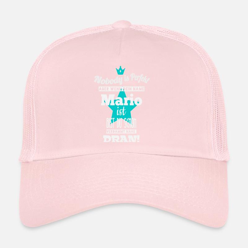 Mario männername coole sprüche geschenk vorname Trucker Cap