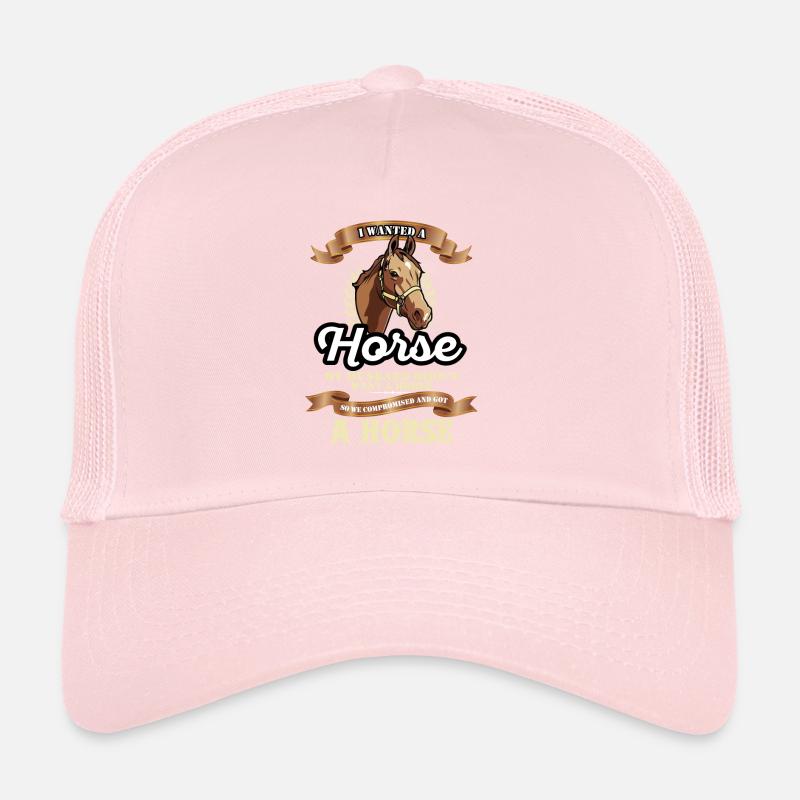 Ich wollte ein Pferd Trucker Cap