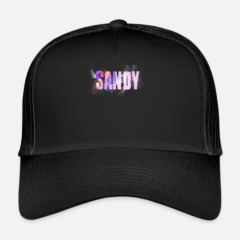 Sandy - Trucker Cap - Schwarz/Schwarz