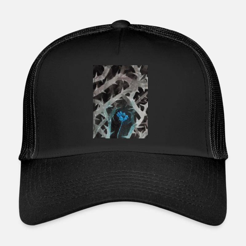 Bleu précieux Casquette trucker 