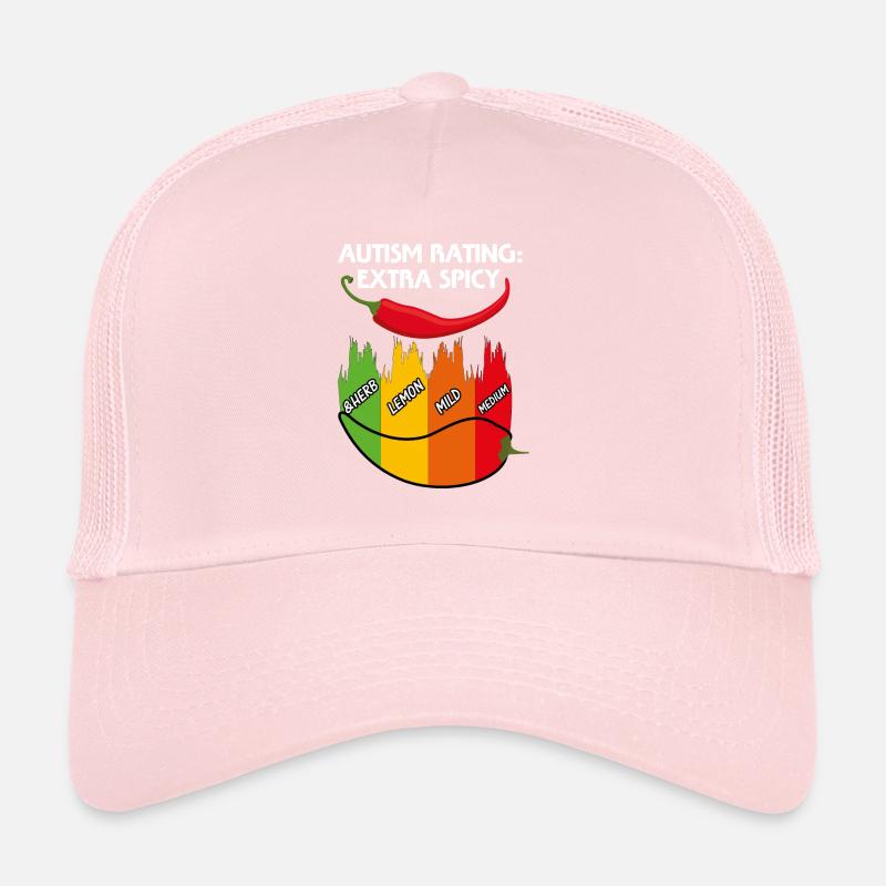 classement autisme herbe extra épicée citron doux moyen Casquette trucker 