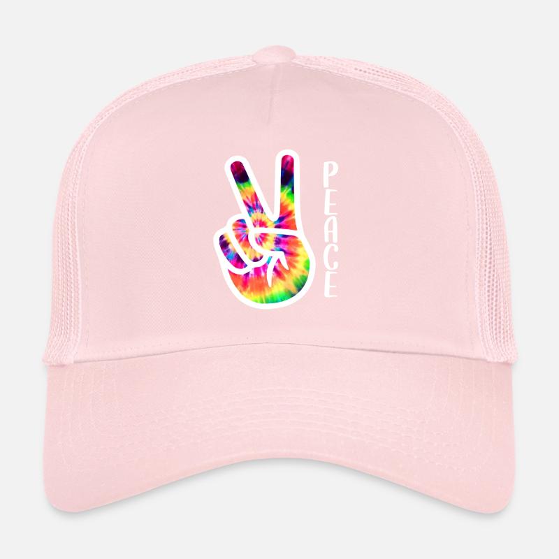 Friedenszeichen Hand Trucker Cap