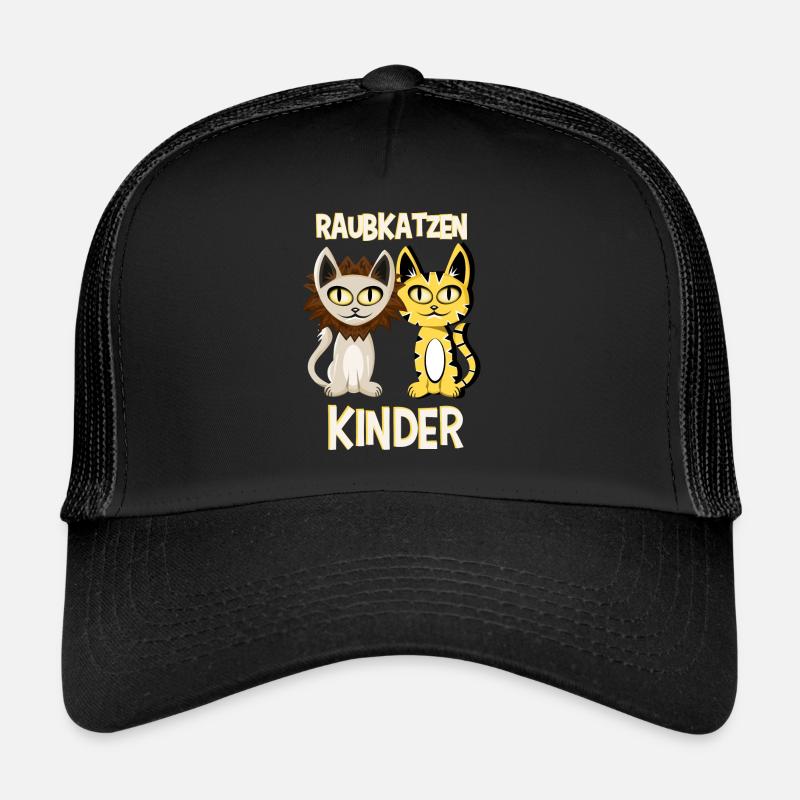 Raubkatzen - Tiger und Löwe Cat T Shirt Pullover Trucker Cap