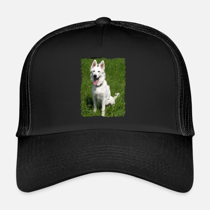 Ange blanc Casquette trucker 