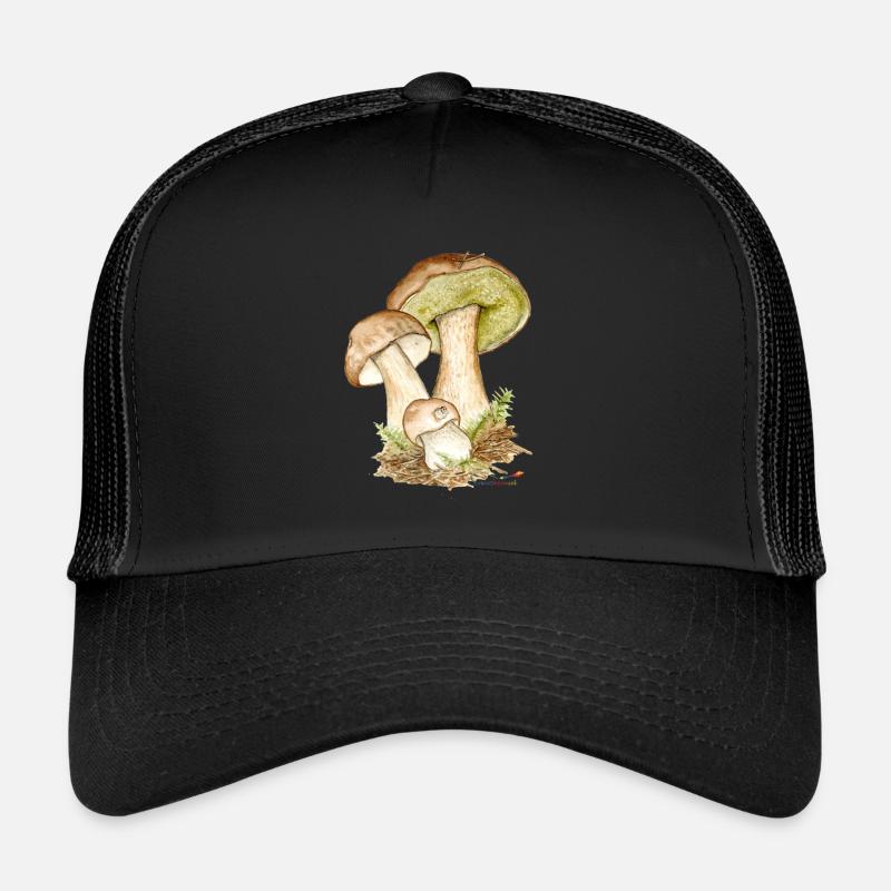 Bolet - Casquette trucker  - noir/noir
