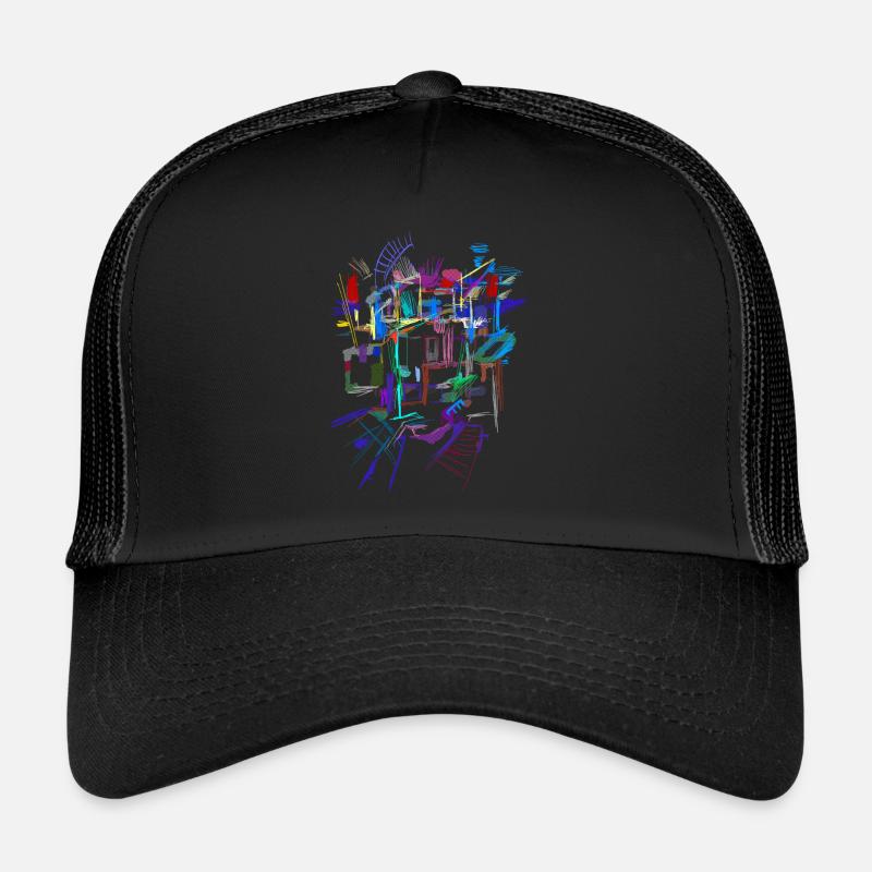 Architecture Pattern Trucker Cap