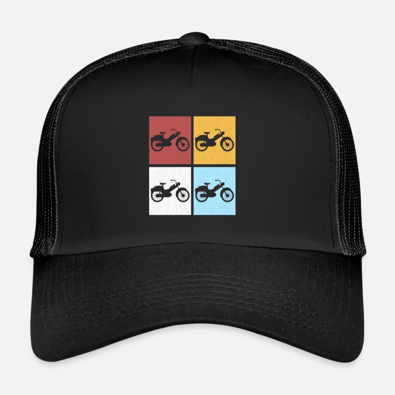 Mofa Moped Mofafahrer Mopedfahrer Mopeds Mokick Trucker Cap