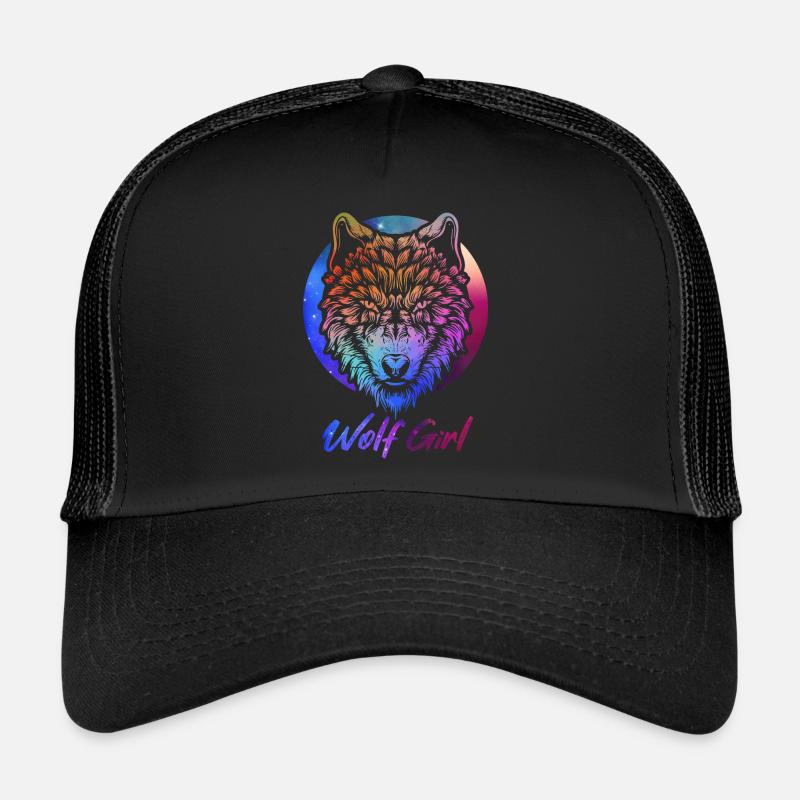 Wolf Trucker Cap