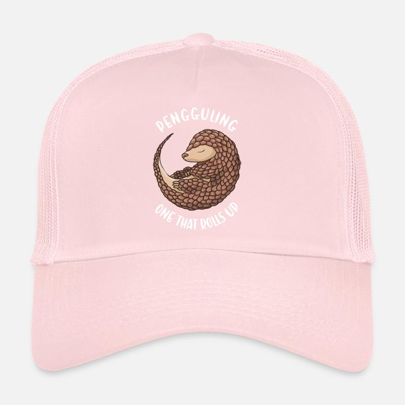 Pengguling One Qui enroule le pangolin Casquette trucker 