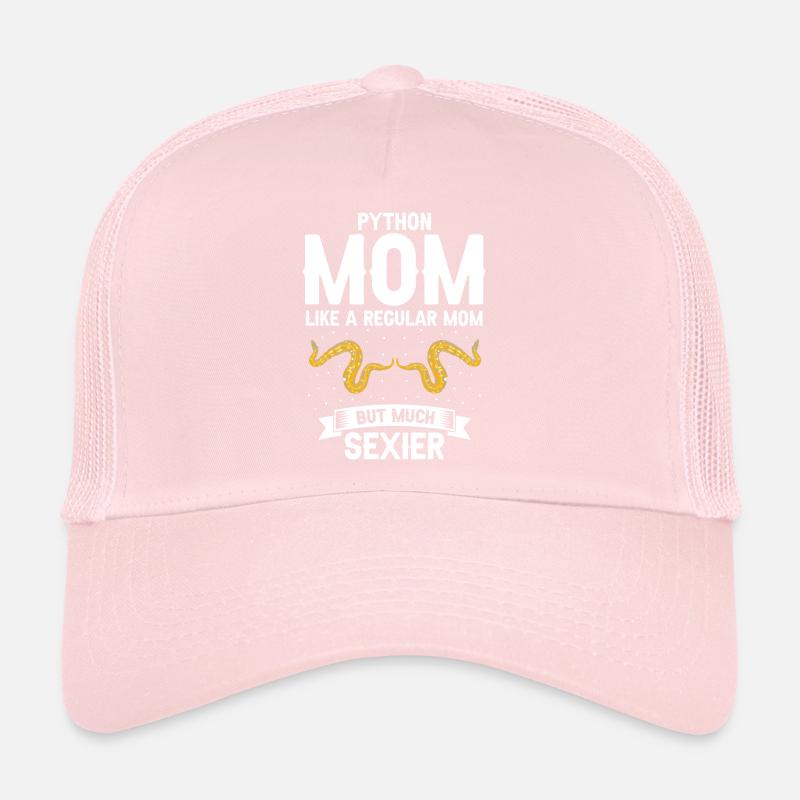 King python design pour les amateurs de serpents Casquette trucker 