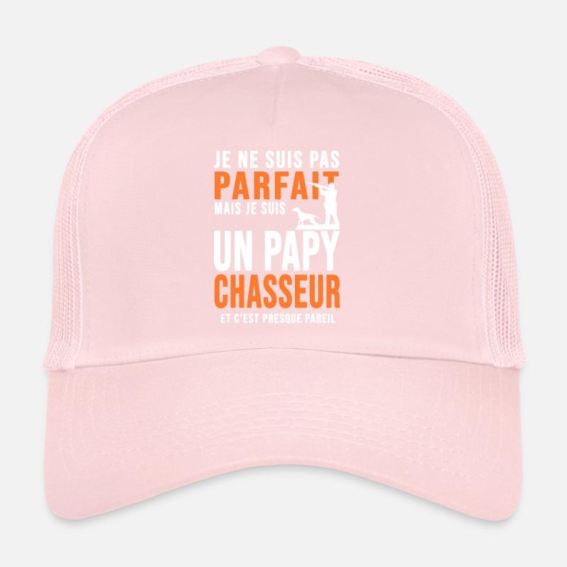 Papy Chasseur parfait cadeau cool papi chasse Casquette trucker 