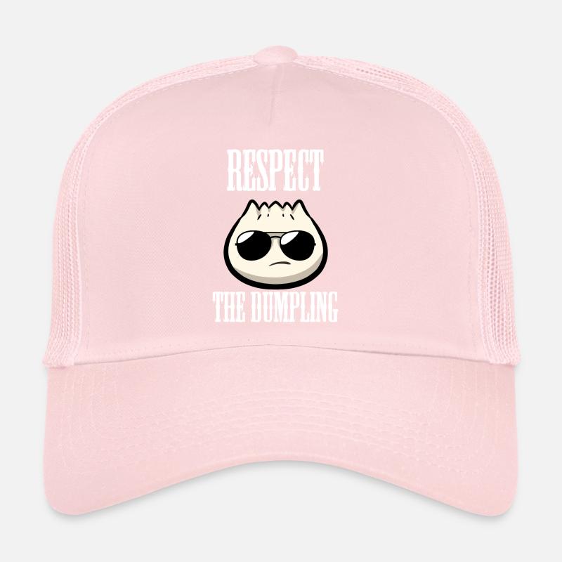 Respect The Dumpling Dumpling Dumpling Lovers Trucker Cap