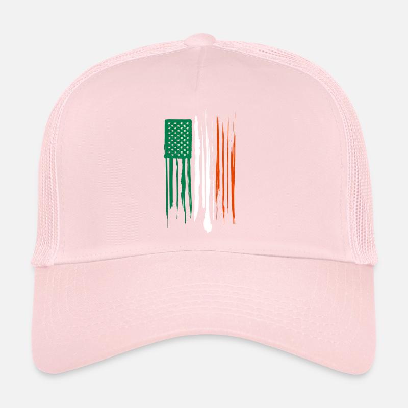 Drapeau de l’Irlande Casquette trucker 