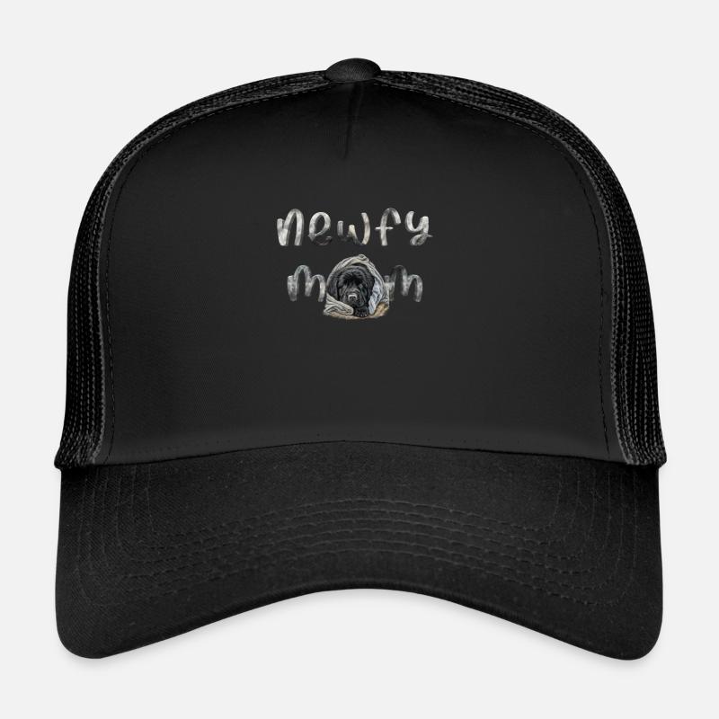 Neufundländer - Trucker Cap - Schwarz/Schwarz