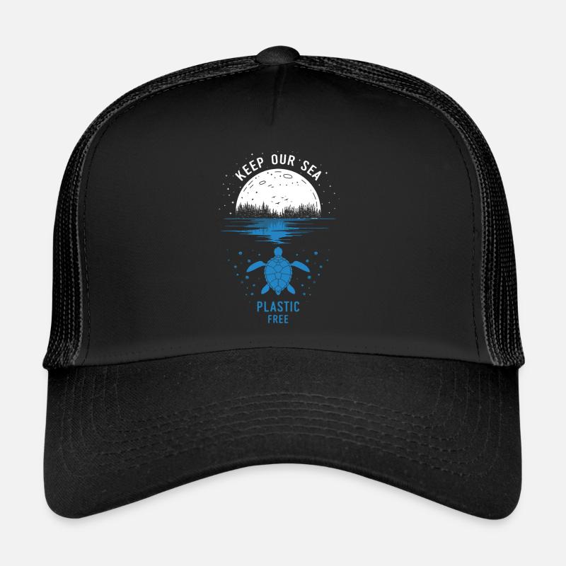 Keep Our Sea Plastic Free Trucker Cap