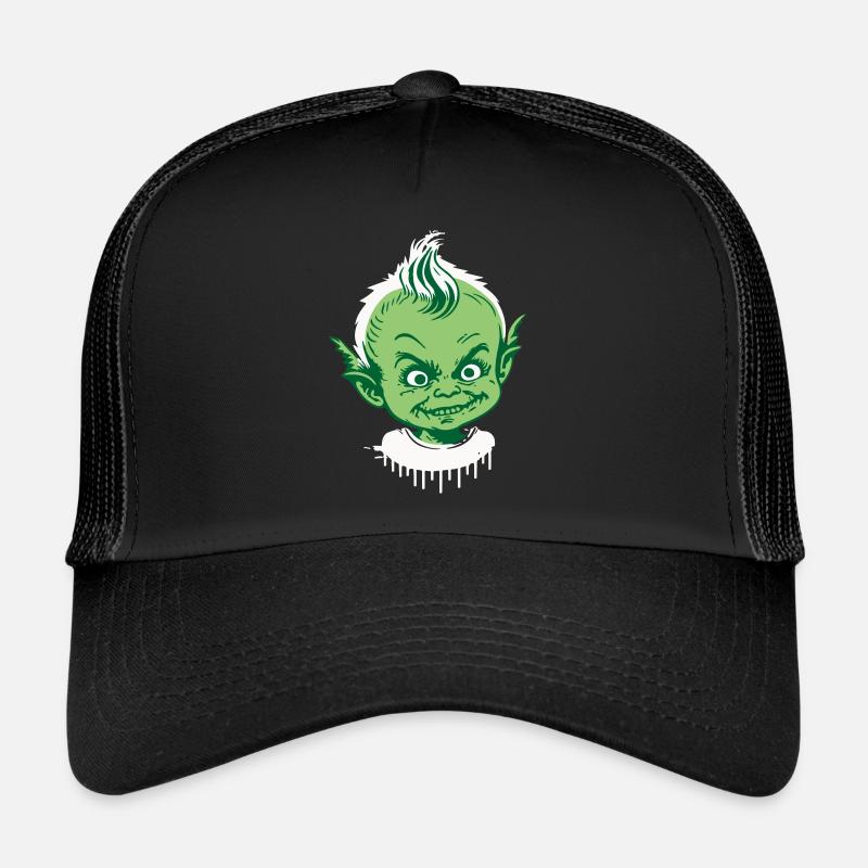 Grognes de Noël Casquette trucker 