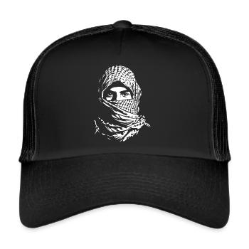Freedom for Palestine - Peace - Trucker Cap - black/black - Front