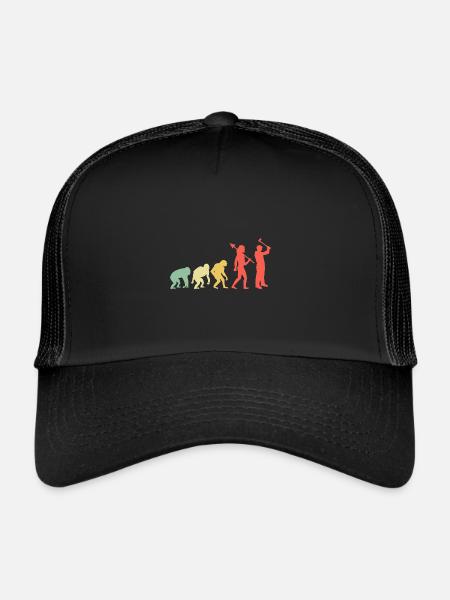 Evolution Axe Throwing Target Hatchet Thrower - Trucker Cap - black/black - Front
