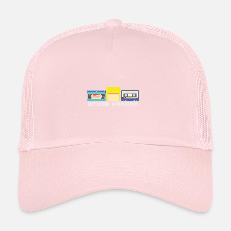 Cassette Floppy VHS Retro Mémoire d’enfance Casquette trucker 