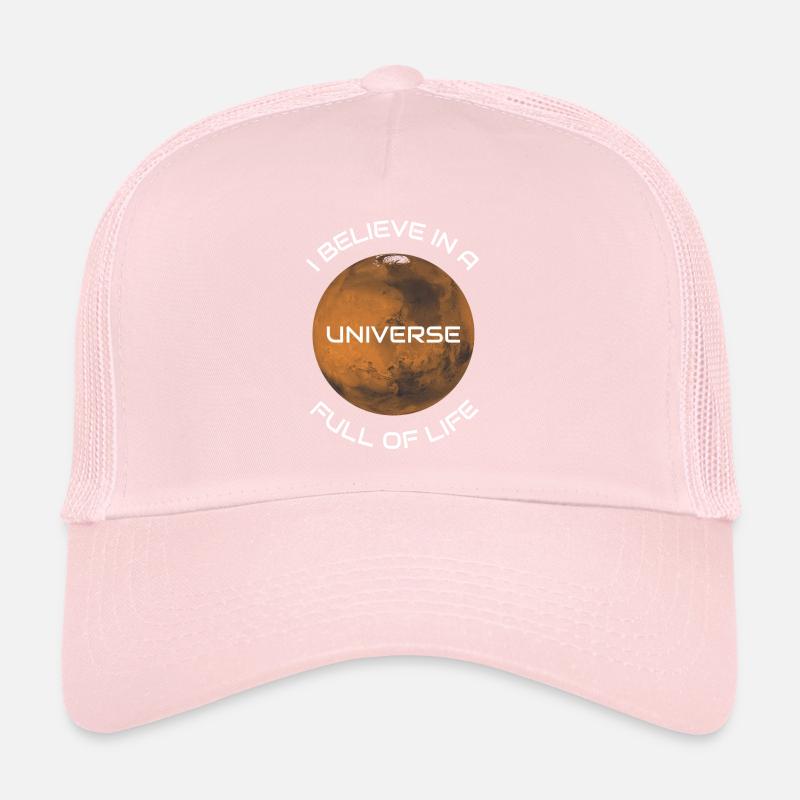 Ich glaube an ein Universum voller Leben Geschenk Trucker Cap