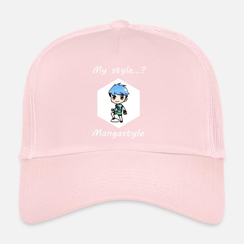 Manga - Anime - Junge - Comicstil Trucker Cap