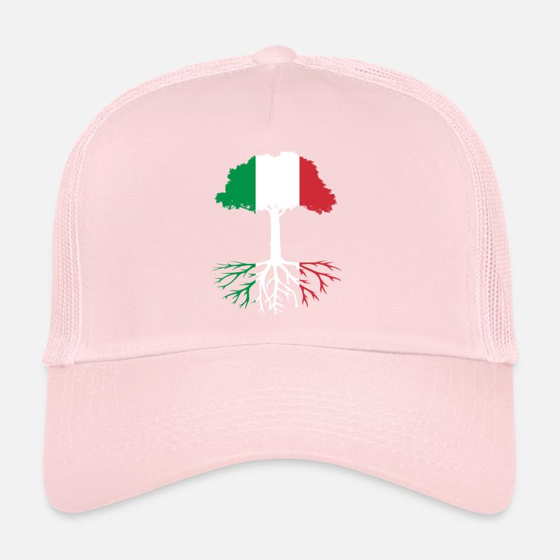 Never forget your roots from Italy Trucker Cap