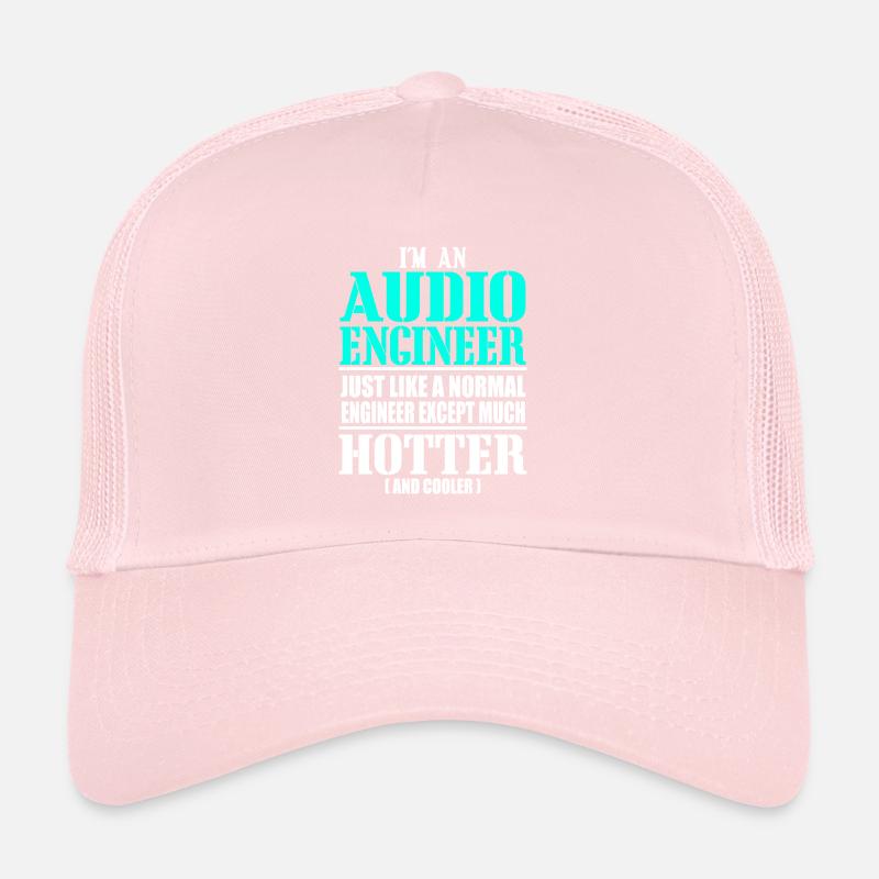 INGÉNIEUR AUDIO Casquette trucker 