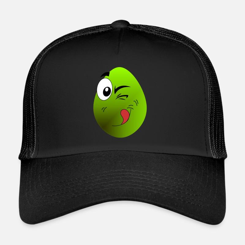 On rit, on se fait bien. - Casquette trucker - noir/noir