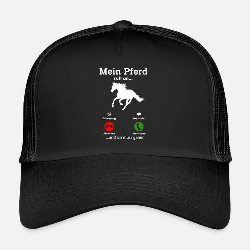 Mon cheval appelle Casquette trucker 